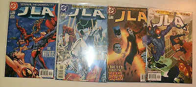 Buy 2001 JLA Lot Of 4 #55,57,97,122 DC Comics NM- 1st Print Comic Books • 6.05£