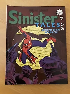 Buy Sinister Tales # 104 Bronze Age Undated Alan Class Uk Comic. Spiderman  • 4.20£