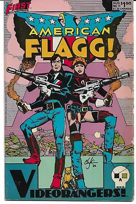 Buy AMERICAN FLAGG! #11 (1984)  First Comics Series [Limited Supply Of These Issues] • 2.50£