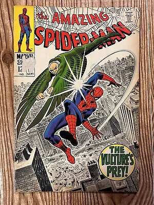 Buy The Amazing Spider-Man #64 (VG/FN) - The Vulture's Prey! - Marvel (1968) • 47.97£