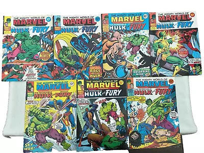 Buy Mighty World Of Marvel, (1977) Hulk & Nick Fury # 259, 261-263, 270, 272, 279 • 5£