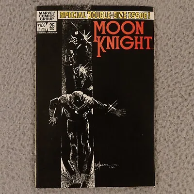 Buy Moon Knight #25 1982 Marvel 1st App Of Black Spectre Bill Sienkiewicz • 79.14£