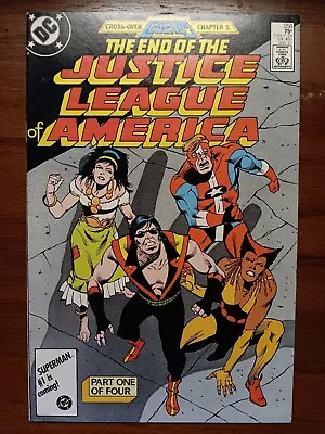 Buy Justice League Of America 258, 259, 260, 261 The End Of JLA Set Of 4 Comics  • 7.90£