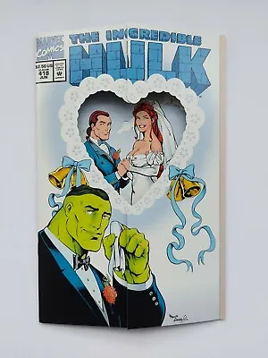 Buy Marvel Comics Incredible Hulk #418 : 1st Thalos The Tame Die Cut Cover 1994 • 12.99£