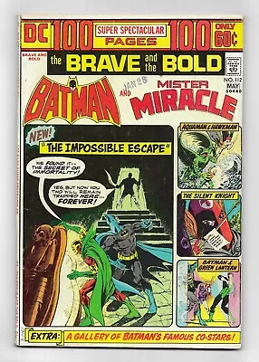 Buy Brave And The Bold #112 DC COMIC BOOK Batman Mister Miracle Aquaman Green Arrow • 16.06£