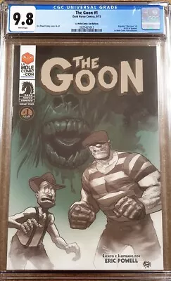 Buy The Goon #1 - La Mole Comic Con Variant - Cgc 9.8 • 255£