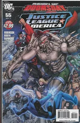 Buy JUSTICE LEAGUE OF AMERICA (2006) #55 REIGN OF DOOMSDAY - Back Issue (S) • 7.99£