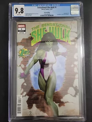 Buy Sensational She-hulk #1 Cgc 9.8 Graded 2023 Marvel Adi Granov Variant Cover • 63.59£