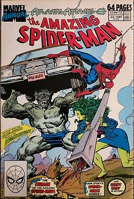 Buy Amazing Spider-Man Annual 23 First She-Hulk Abomination Battle KEY Origin Marvel • 7.20£