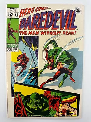 Buy Daredevil #49 1st Starr Saxon - Fine+ 6.5 • 19.71£