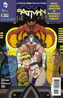 Buy BATMAN #19 MAD VARIANT FIRST PRINTING New 52 Bagged & Boarded 2011 Series • 7.99£
