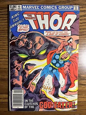 Buy Thor Annual 10 1st Appearances Of Demogorge & Apollo Marvel Comics 1982 Vintage • 11.79£