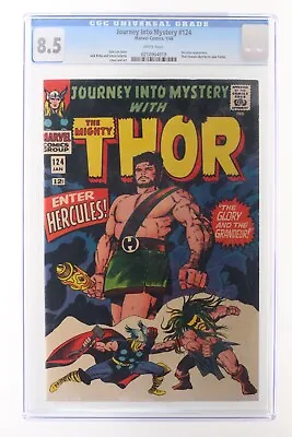 Buy Journey Into Mystery #124 (Marvel, 1966) CGC 8.5 • 233.52£