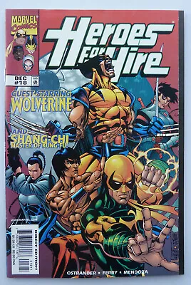 Buy Heroes For Hire #18 - 1st Printing - Marvel Comics December 1998 VF/NM 9.0 • 7.25£