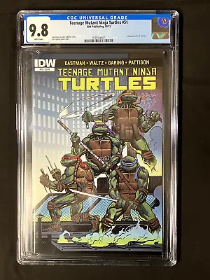 Buy Teenage Mutant Ninja Turtles #51 IDW Publishing Oct 2015 1st Appear Jennika • 216.90£