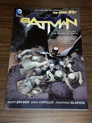 Buy Batman The Court Of Owls Volume 1 Scott Snyder Greg Dc Comics Paperback < • 7.49£