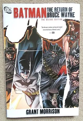 Buy Batman The Return Of Bruce Wayne Deluxe Edition HC Grant Morrison 9781401229689 • 26.50£