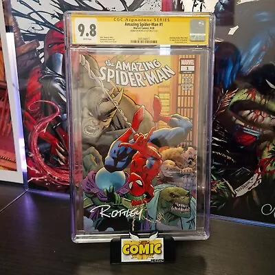 Buy Amazing Spider-Man #1 CGC SS 9.8 Signed By Ryan Ottley 🔑 1st App Of Kindred • 130£