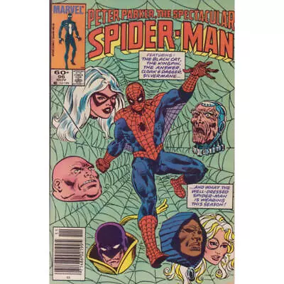 Buy Spectacular Spider-Man (1976 Series) #96 Newsstand In VF Minus. [e' • 3.67£