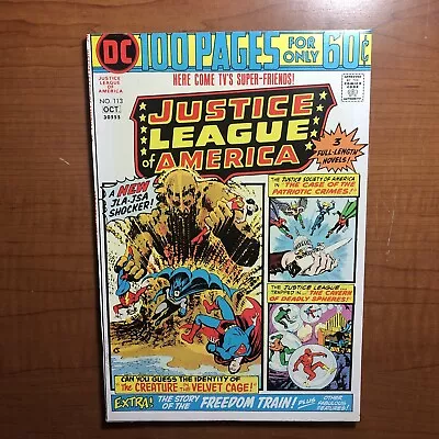 Buy Justice League Of America #113 (DC 1974) 1st Sandy The Golden Boy As Sandman 8.5 • 23.83£