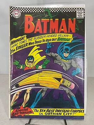 Buy DC Comics Batman #188 1st Appearance Eraser VG/FN • 31.94£