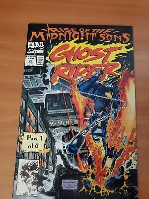 Buy Ghost Rider 28 NM / 1st Lilith & Midnight Sons / (1992) • 12£