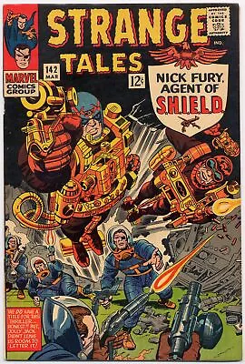 Buy Strange Tales 142  VF+ 1966 Marvel Comics 2nd App Mentallo Jack Kirby • 47.44£