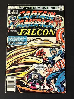 Buy Captain America #209 Comic Book 1977 FN/VF Jack Kirby Marvel 1st Arnim Zola • 11.91£