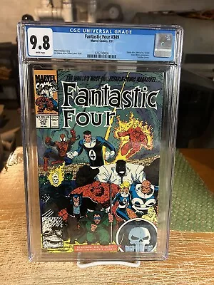 Buy 1990 FANTASTIC FOUR #347 - Spiderman, Wolverine, Hulk Appear - Marvel CGC 9.8 • 87.94£