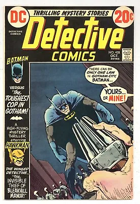 Buy Detective Comics 428 VF+ Kaluta Cover Batman Hawkman Shotgun Smith 1972 DC P908 • 35.62£