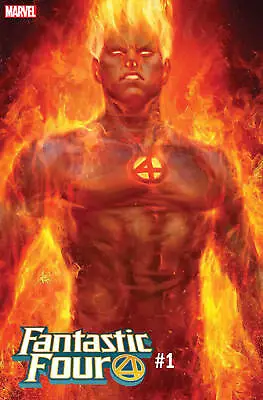 Buy Fantastic Four #1 Artgerm Human Torch Var Marvel Comics • 4.77£