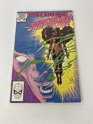 Buy DAREDEVIL #190 - 1983 - Resurrection And Origin Of Elektra! FRANK MILLER! • 7.91£