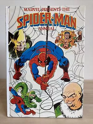 Buy Marvel Presents The Spider-Man Annual Hardcover 1981 • 12.95£