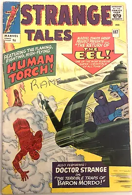 Buy Strange Tales  # 117.  Feb.  1964.  Jack Kirby-cover. Vg/fn. Scarce. Human Torch • 59.99£