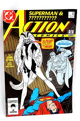 Buy Action Comics #595 Superman 1st Silver Banshee Appearance 1987 DC Comic F • 7.72£