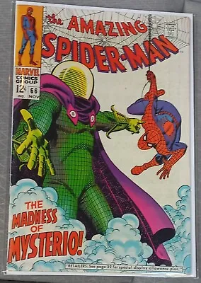 Buy Amazing Spider-man #66    The Madness Of Mysterio  1968 Marvel Comics • 198.25£