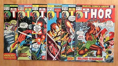 Buy Lot Of *6* MIGHTY THOR: ≈ #210-220 **Super Bright, Colorful & Glossy!** • 21.55£