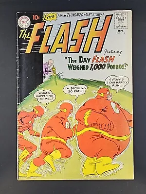 Buy Flash ~ #115 ~ 1960 ~ 2nd App Elongated Man • 119.93£