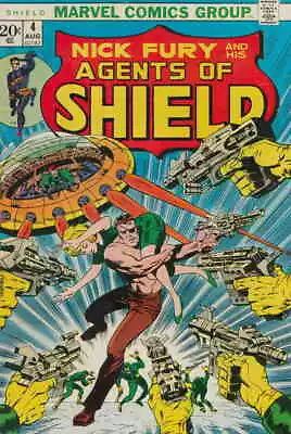 Buy SHIELD #4 VG; Marvel | Low Grade - Steranko Nick Fury And His Agents Of S.H.I.E. • 6.80£