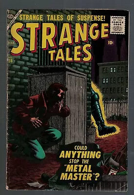Buy Atlas Marvel Comics Strange Tales  56 4.0 VG 1957 Horror Stop The Metal Master • 231.83£