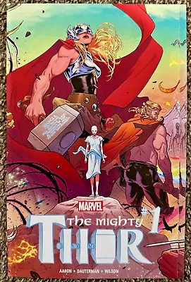 Buy MIGHTY THOR #1 (Vol. 5, 2015) By Jason Aaron, Gatefold Cover, 1st Print • 4.79£