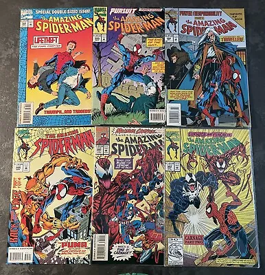 Buy Amazing Spider-Man Bagley #362, 380, 388, 389, 394, 395 NM 9.8 Marvel Comics Lot • 59£