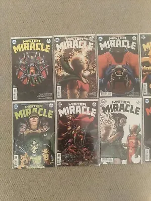 Buy Mister Miracle By Tom King Issues 1-12 DC Comics Mitch Gerads • 25£