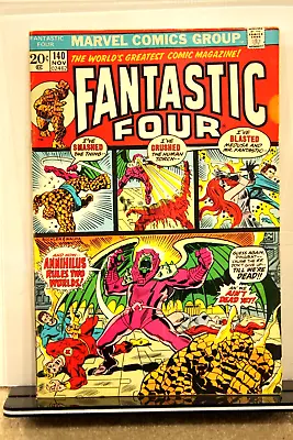 Buy Fantastic Four #140 Higher Mid Grade  ANNIHILUS! • 11.86£
