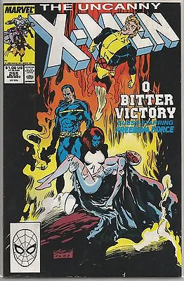 Buy Uncanny X-Men #255 : Vintage Marvel Comic Book From December 1989 • 6.85£