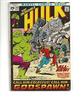 Buy The Incredible Hulk #145 (1971) Origin Retold VG/FN 5.0 • 11.24£