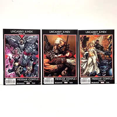 Buy Uncanny X-Men #492, 493, 494. Messiah Complex Storyline 2008 (3 Issues) • 17.50£