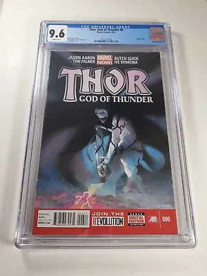 Buy Thor: God Of Thunder #6 CGC 9.6 NM+ Gorr Origin! • 118.33£