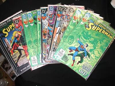 Buy 1993 Superman 10-18-19-21-74-76-497-500 (5) -686 • 62.78£