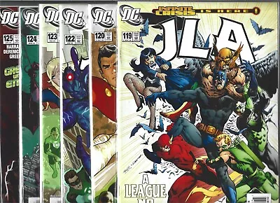 Buy Jla Lot Of 6 - #119 #120 #122 #123 #124 #125 (nm-) Justice League Of America • 7.04£